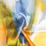 Satin de soie naturelle, art abstrait - Ribes y Casals