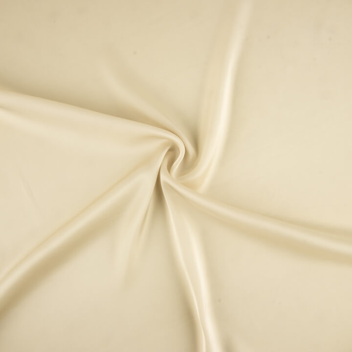 Satin fin en polyester beige - Ribes y Casals