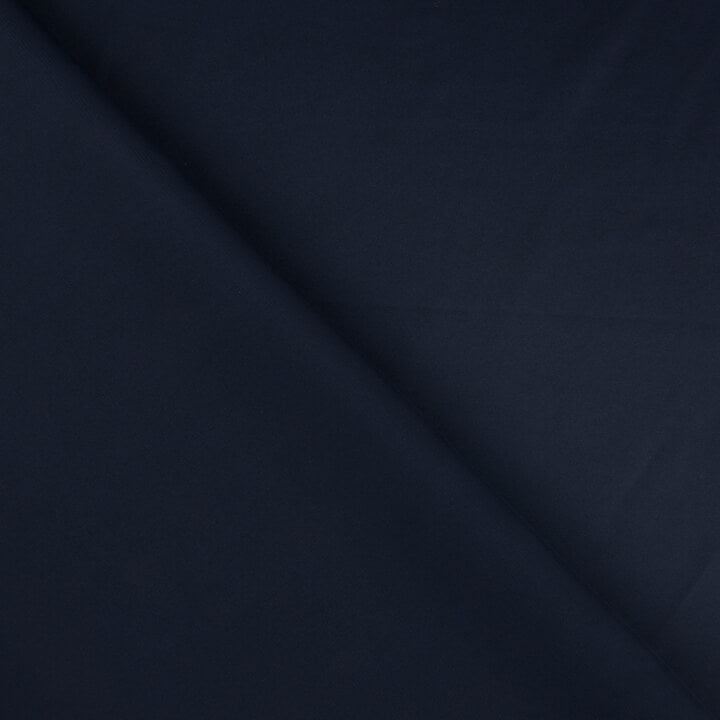 Satin fin en polyester bleu marine - Ribes y Casals
