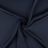 Satin fin en polyester bleu marine - Ribes y Casals