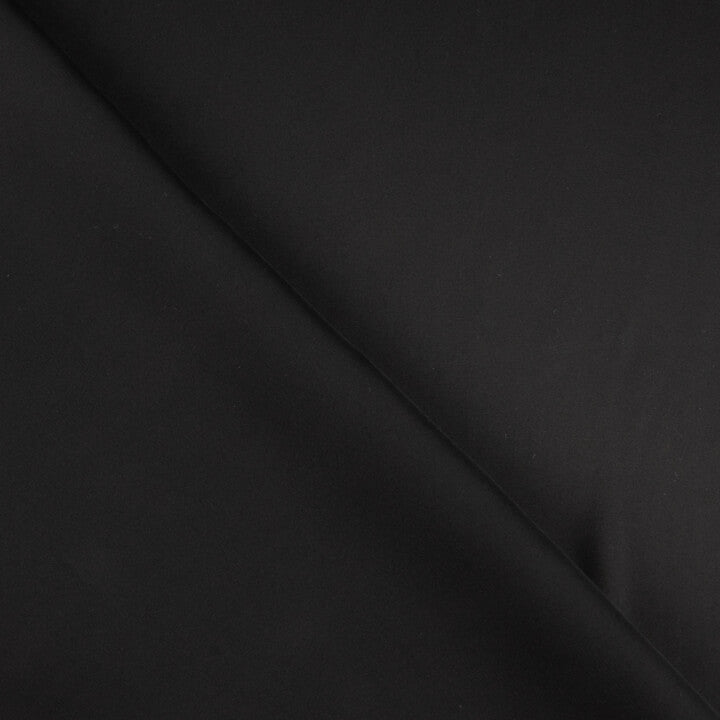 Satin fin en polyester noir - Ribes y Casals