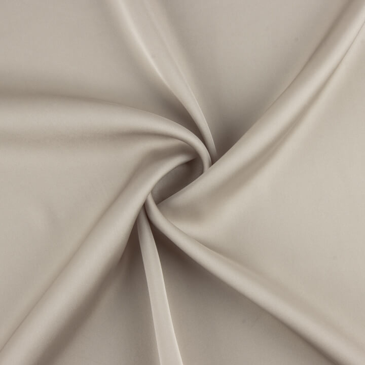 Satin fin en polyester couleur pierre - Ribes y Casals