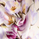 Satin de soie naturelle Jardin romantique - Ribes y Casals