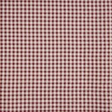 Seersucker à carreaux Vichy grenat - Ribes y Casals