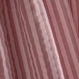 Seersucker à rayures rose poudré - Ribes y Casals