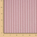 Seersucker à rayures rose poudré - Ribes y Casals