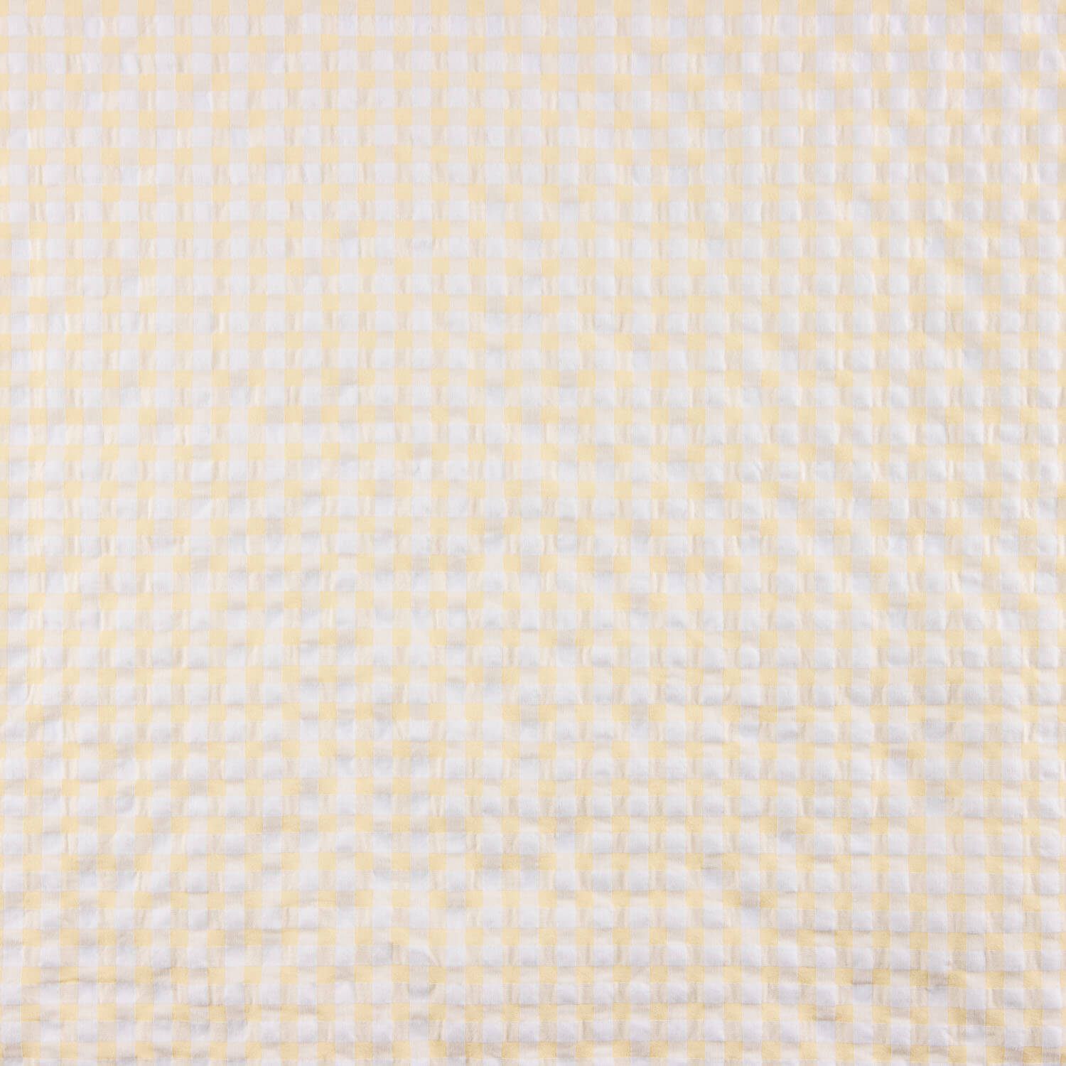 Seersucker à carreaux crème - Ribes y Casals