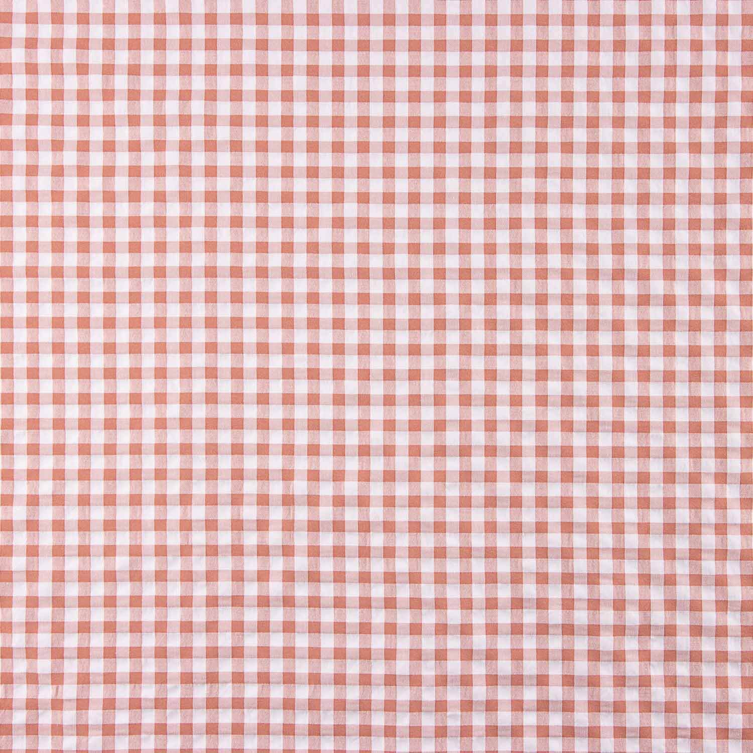 Seersucker à carreaux rouges - Ribes y Casals