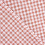 Seersucker à carreaux rouges - Ribes y Casals