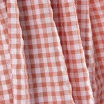 Seersucker à carreaux rouges - Ribes y Casals