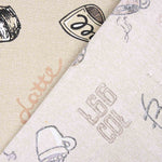 Toile imprimée café vintage - Ribes y Casals