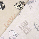 Toile imprimée café vintage - Ribes y Casals