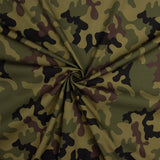Fibre technique Sorona imprimé camouflage vert - Ribes y Casals