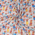 Fibre technique Sorona imprimée dachshunds - Ribes y Casals