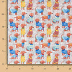 Fibre technique Sorona imprimée dachshunds - Ribes y Casals
