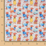 Fibre technique Sorona imprimée dachshunds - Ribes y Casals