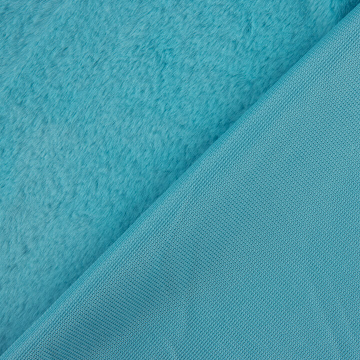 Coupons de tissu à poils courts bleu clair - Différentes dimensions x largeur de 150 cm - Ribes y Casals