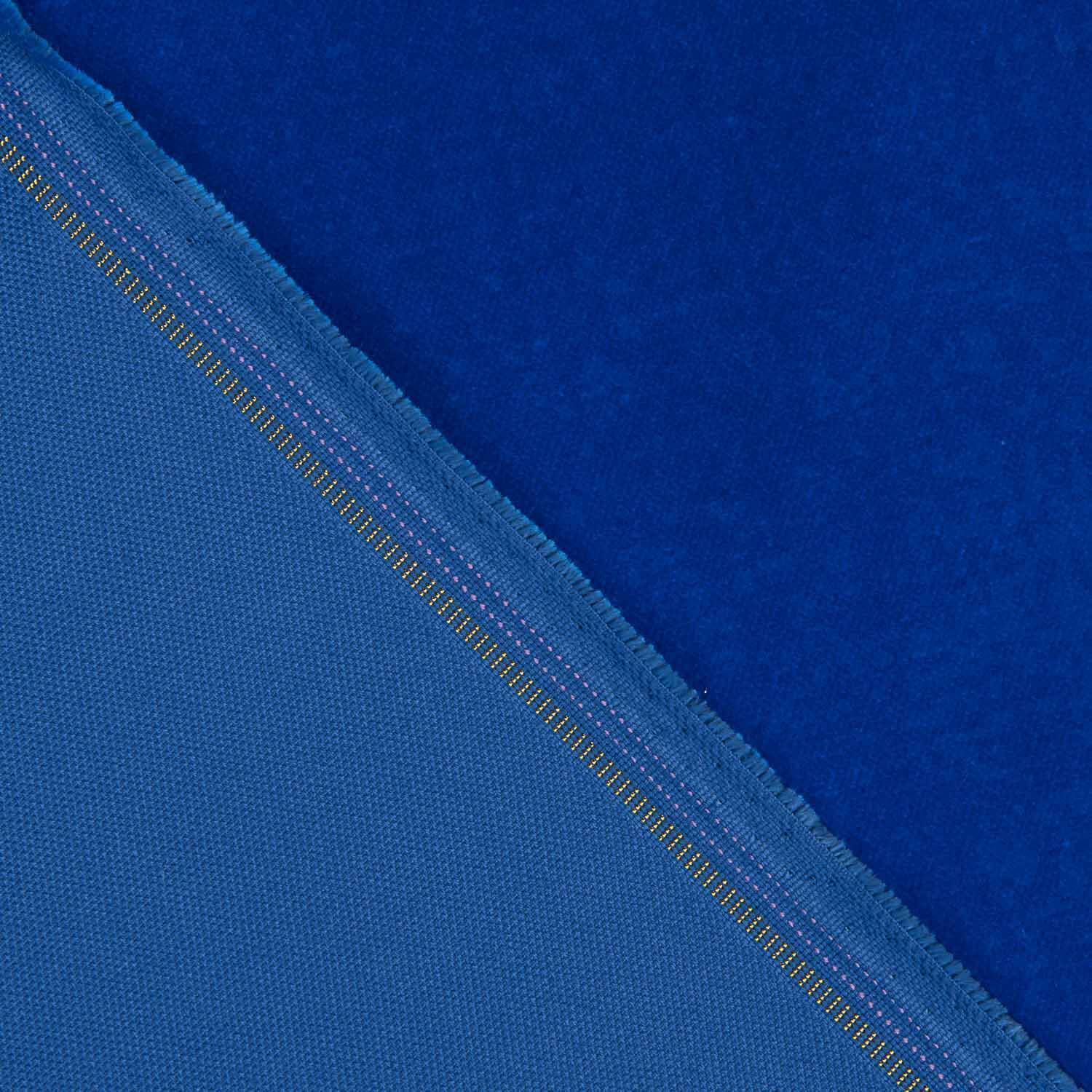 Velours de coton bleu - Ribes y Casals