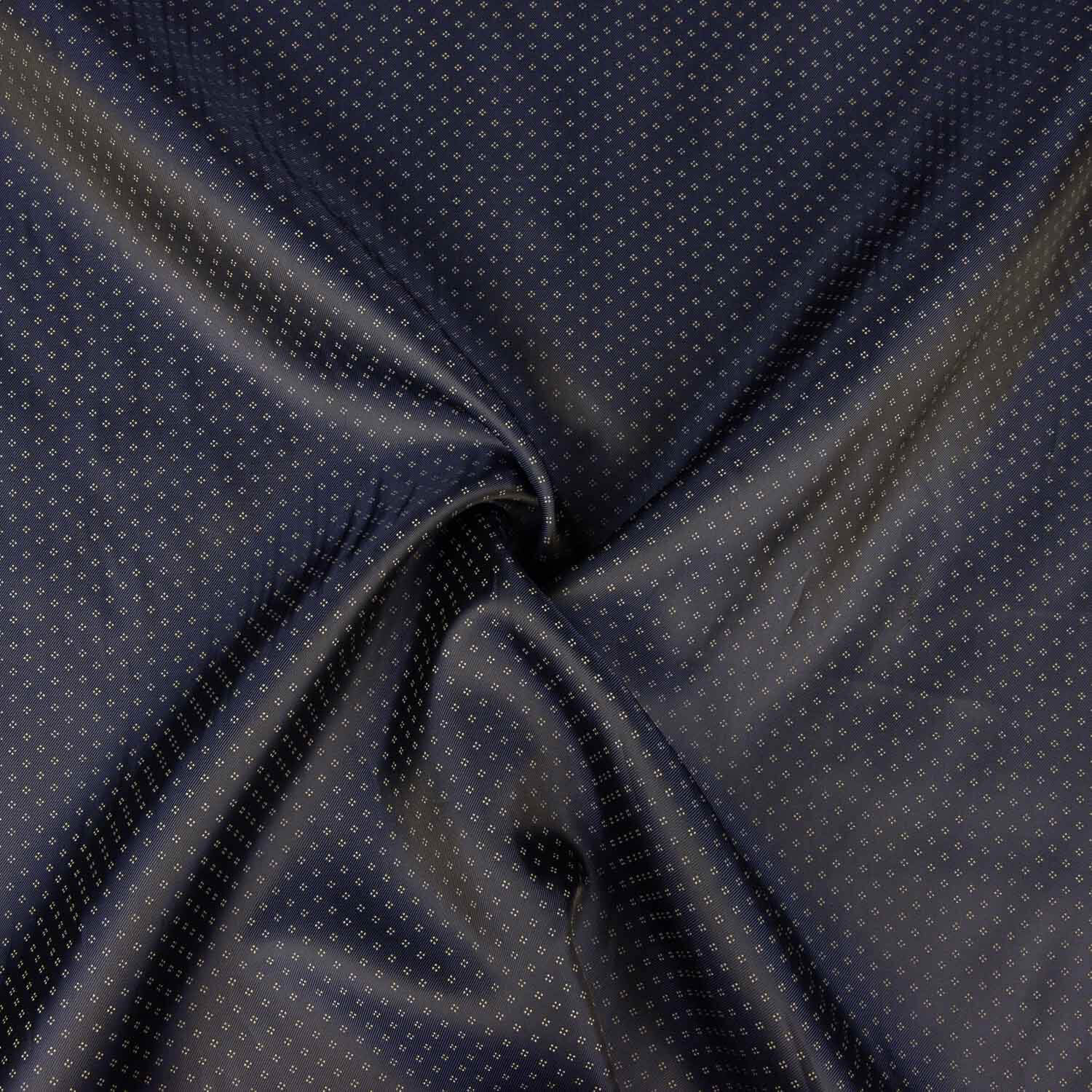 Doublure en polyester bleu intense imprimé Corbatero - Ribes y Casals