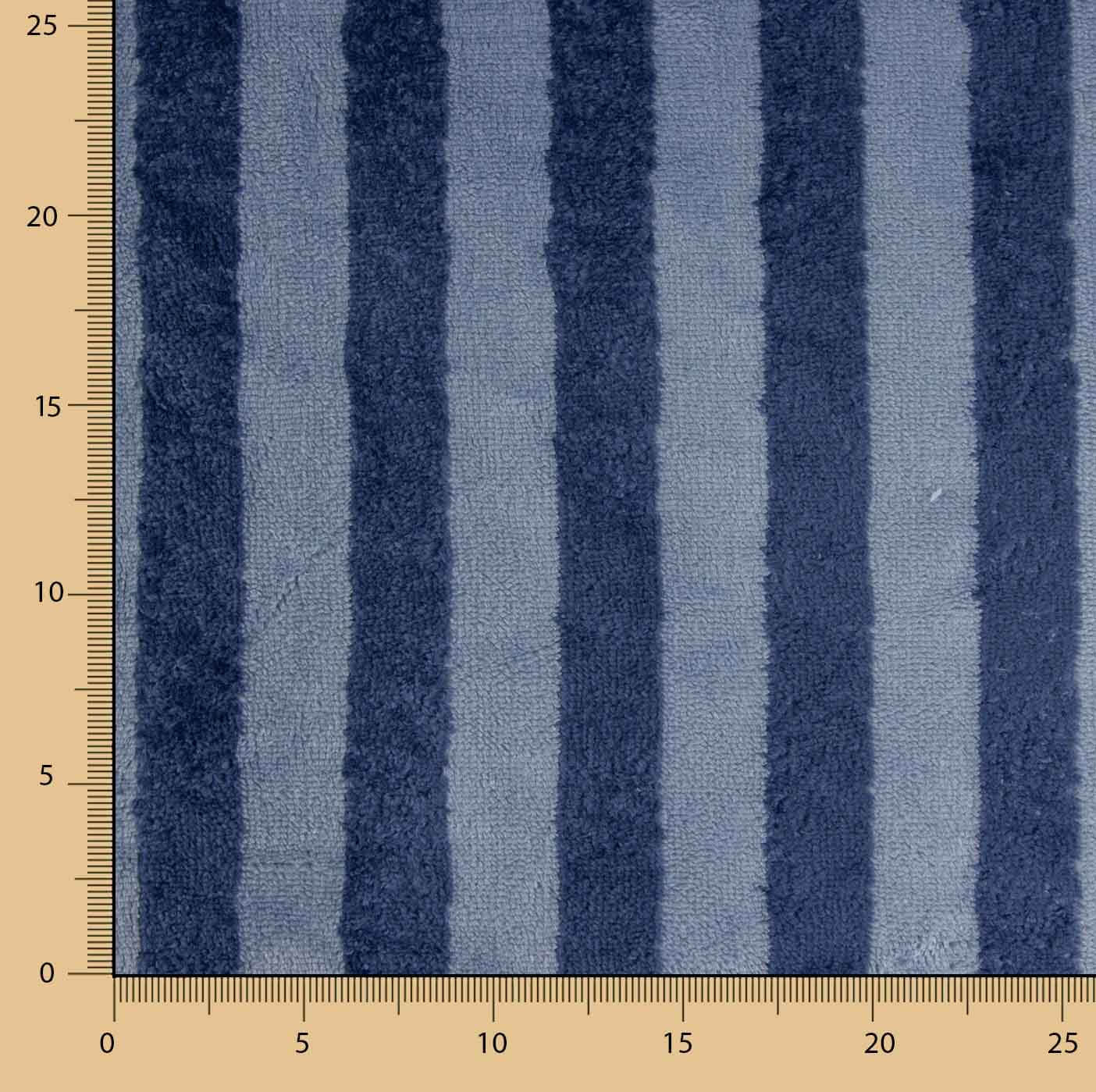 Serviette en micro-bambou bleu balte et indigo - Ribes y Casals