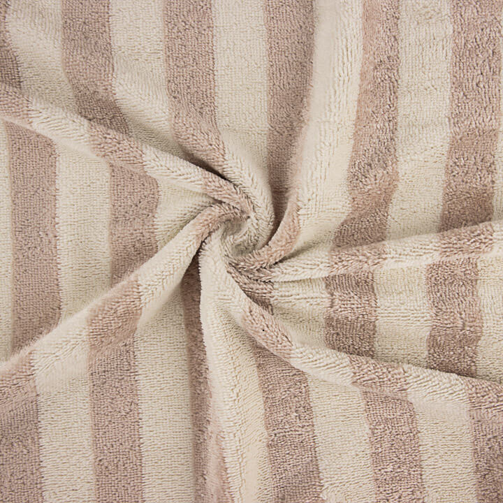 Serviette en micro-bambou écru et beige - Ribes y Casals