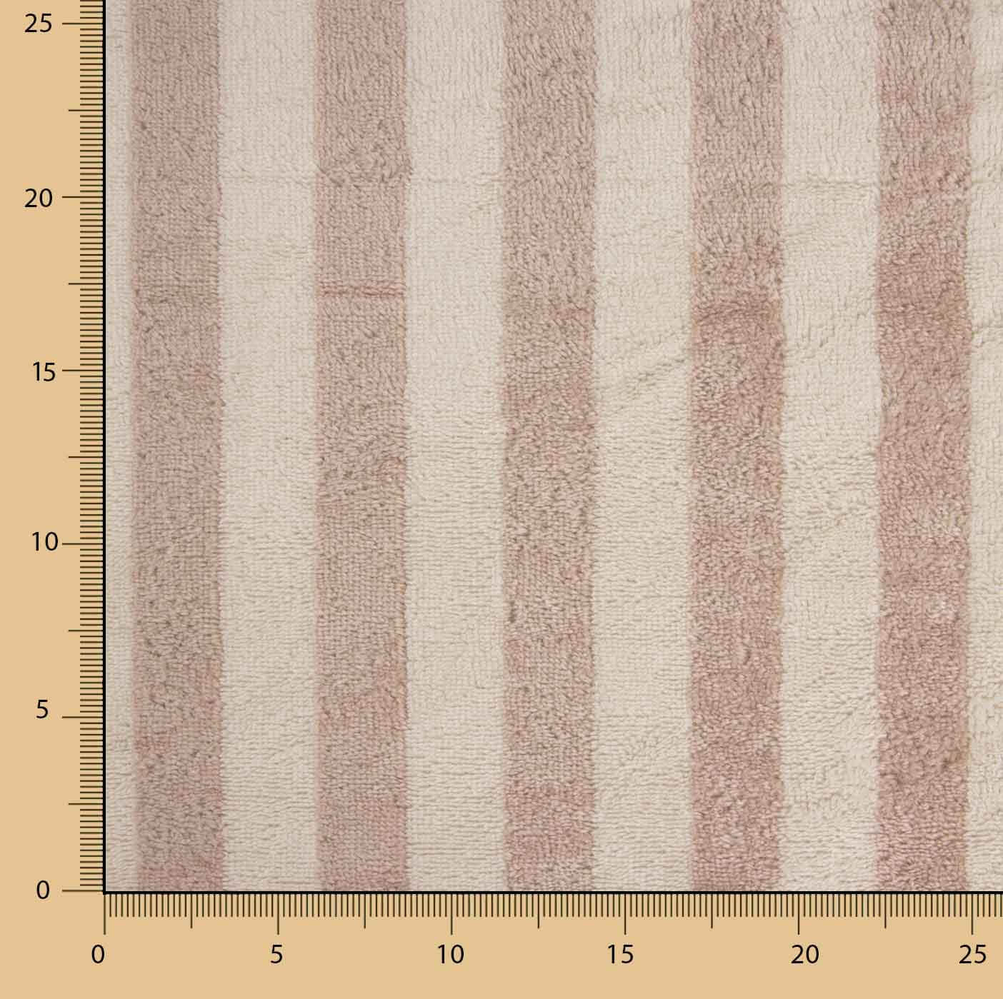 Serviette en micro-bambou écru et beige - Ribes y Casals