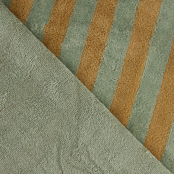Serviette en micro-bambou beige et romarin - Ribes y Casals