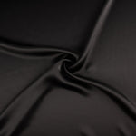 Satin de triacétate noir - Ribes y Casals