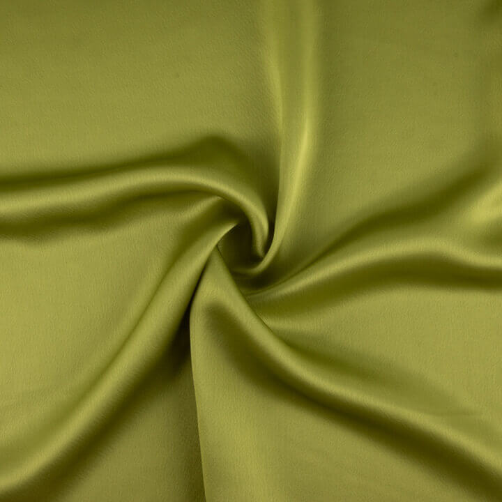 Triacétate satin vert pistache - Ribes y Casals