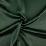 Triacétate satin vert foncé - Ribes y Casals