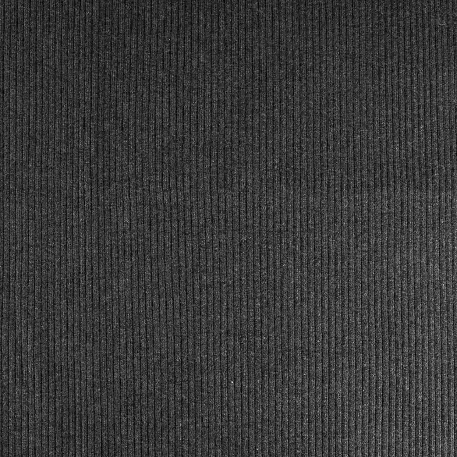 Tubulaire cannelé 3x3 gris mélangé foncé - Ribes y Casals