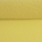 Tulle extensible jaune effet gouttes d'eau - Ribes y Casals
