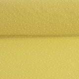 Tulle extensible jaune effet gouttes d'eau - Ribes y Casals