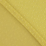 Tulle extensible jaune effet gouttes d'eau - Ribes y Casals