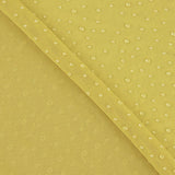 Tulle extensible jaune effet gouttes d'eau - Ribes y Casals