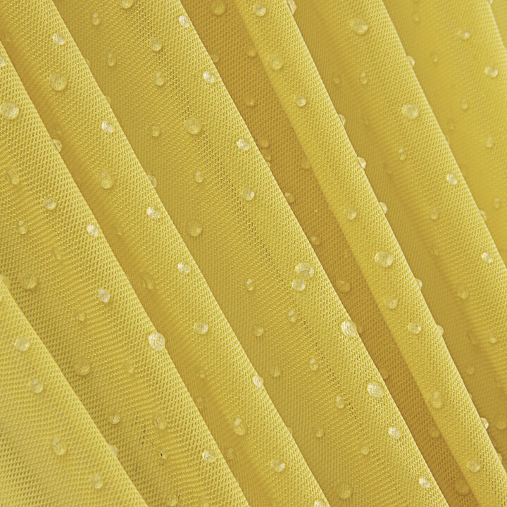 Tulle extensible jaune effet gouttes d'eau - Ribes y Casals