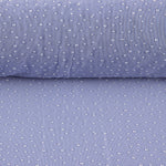 Tulle extensible bleu lavande effet gouttes d'eau - Ribes y Casals