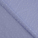 Tulle extensible bleu lavande effet gouttes d'eau - Ribes y Casals