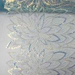 Tulle à sequins bleus - Ribes y Casals