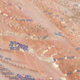 Tulle à sequins corail - Ribes y Casals