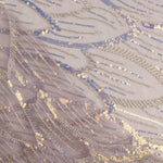 Tulle à sequins violets - Ribes y Casals