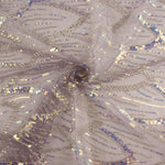 Tulle à sequins violets - Ribes y Casals