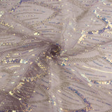 Tulle à sequins violets - Ribes y Casals