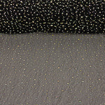 Tulle noir avec strass irisés - Ribes y Casals