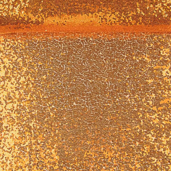 Tulle à mini-sequins oranges - Ribes y Casals
