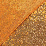 Tulle à mini-sequins oranges - Ribes y Casals