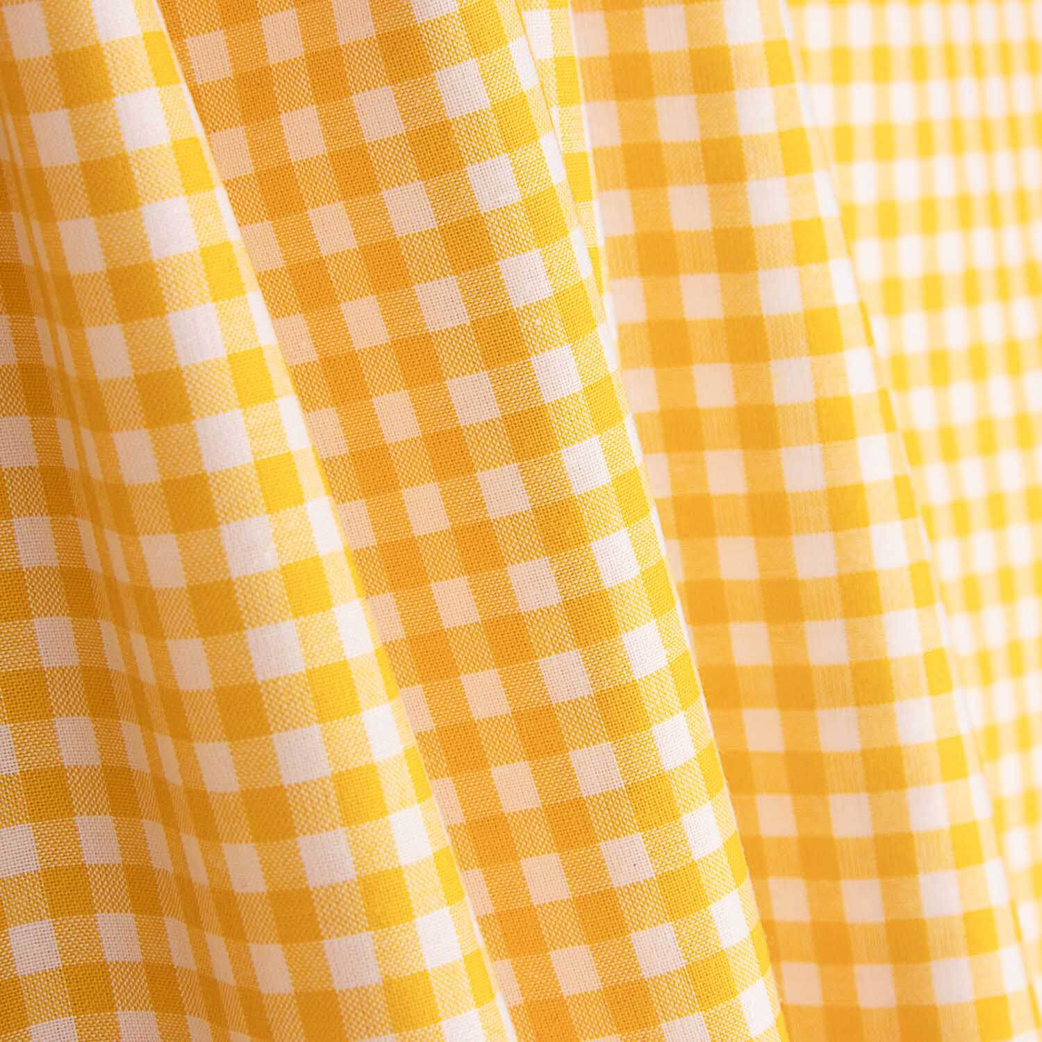 Carreaux Vichy Basic Jaune Petit 40 - Ribes y Casals