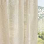 Voilage en filet couleur lin naturel - Ribes y Casals