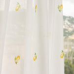 Voilage imprimé citrons - Ribes y Casals