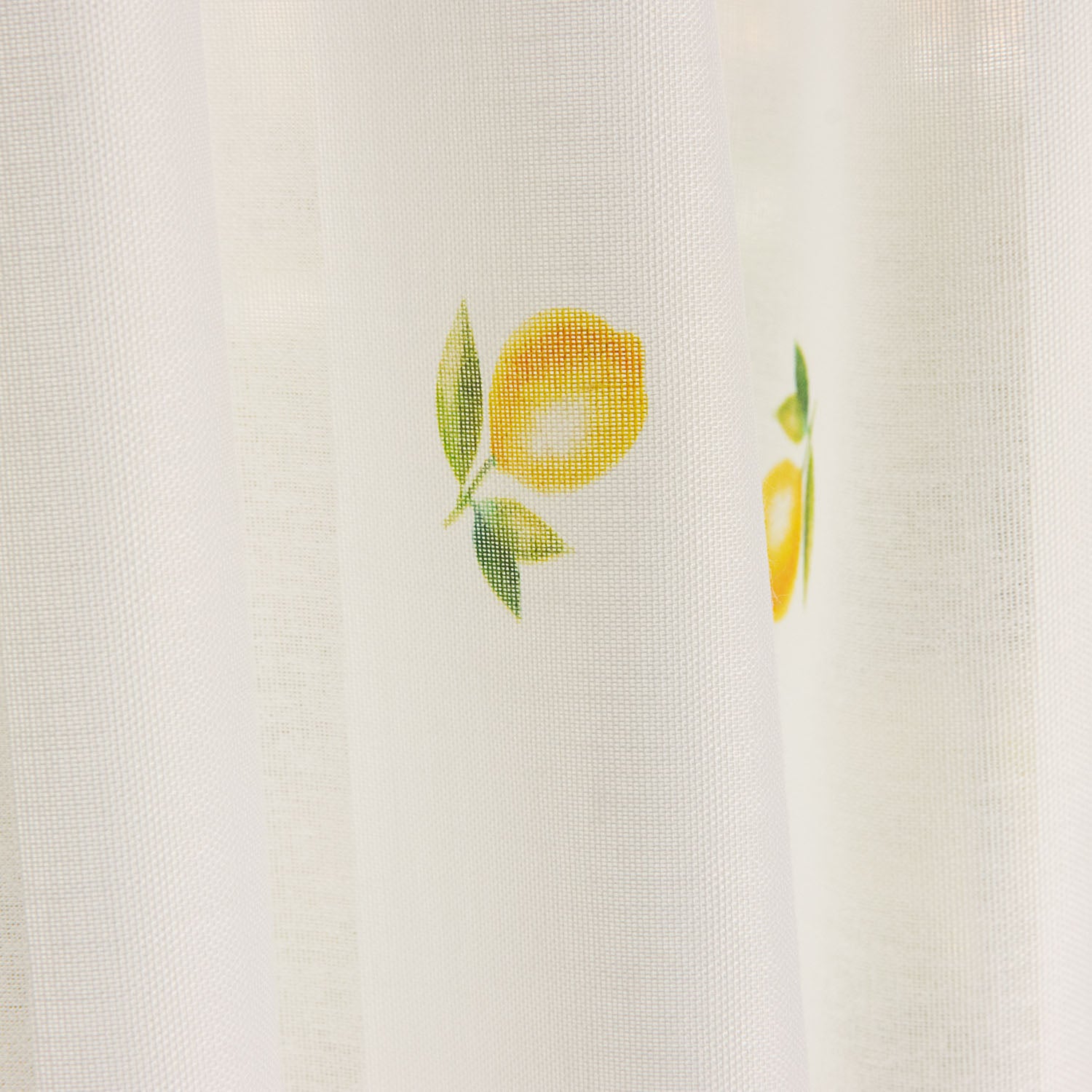 Voilage imprimé citrons - Ribes y Casals